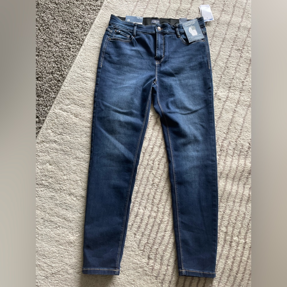 Curve Appeal Jeans (curvy/skinny style, ankle pants)